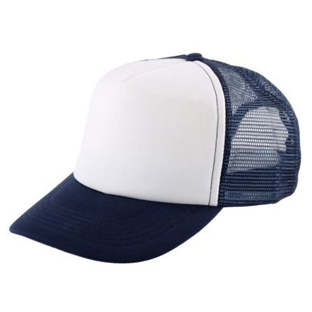 Kšiltová čepice Trucker HAT white/navy blue